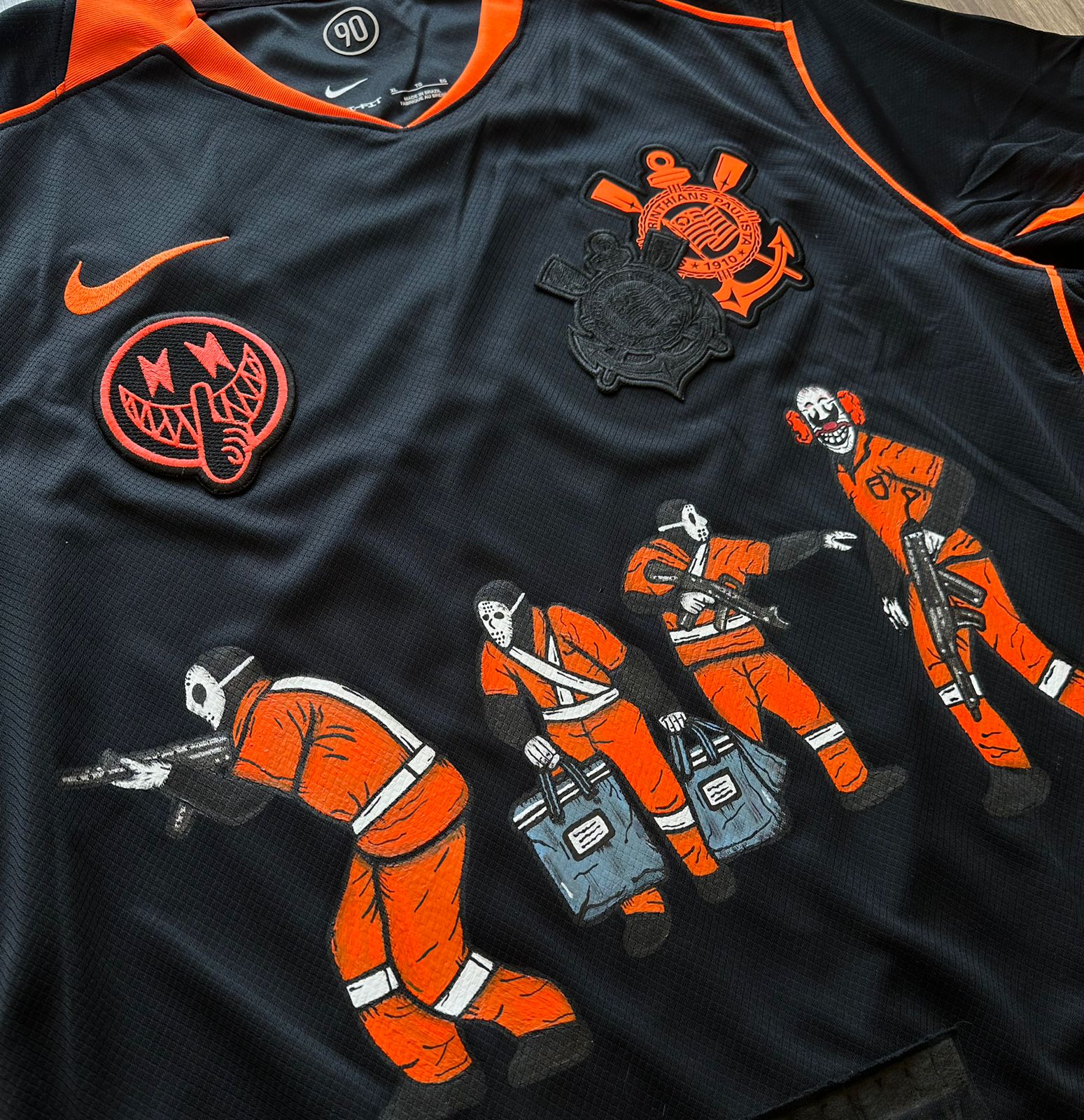 Camisa Corinthians Custom (A mais procurada do momento)