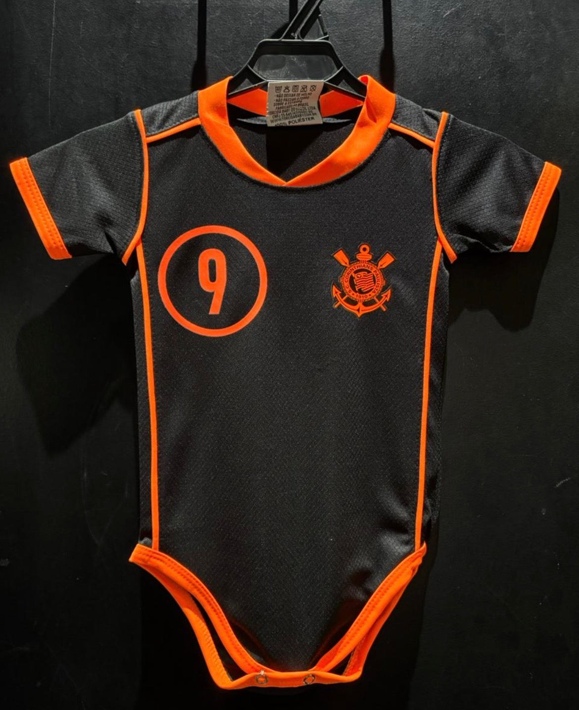 BABY BODY CORINTHIANS COM PERSONALIZAÇÃO GRÁTIS