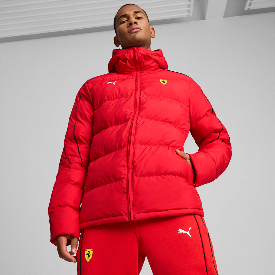 Jaqueta Puffer Ferrari