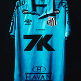 Camisa Masculina Umbro Santos Patrocínios Edição Especial 2025 (Jogador) Nº 10 C/Nome