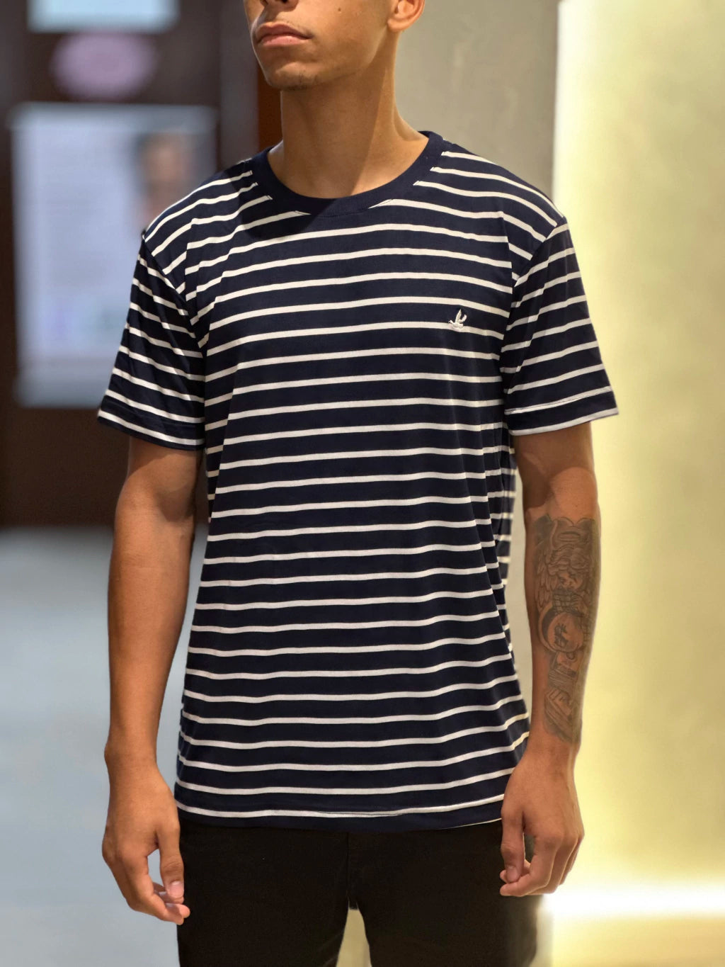 Camiseta Listrada Brooksfield