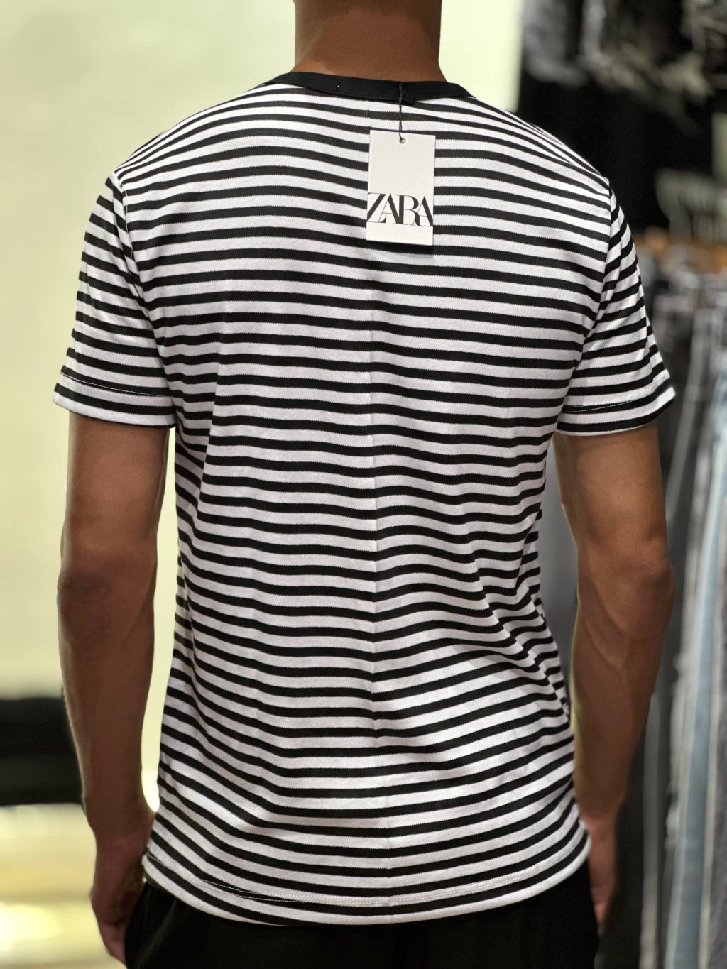 Camiseta Listrada Zara