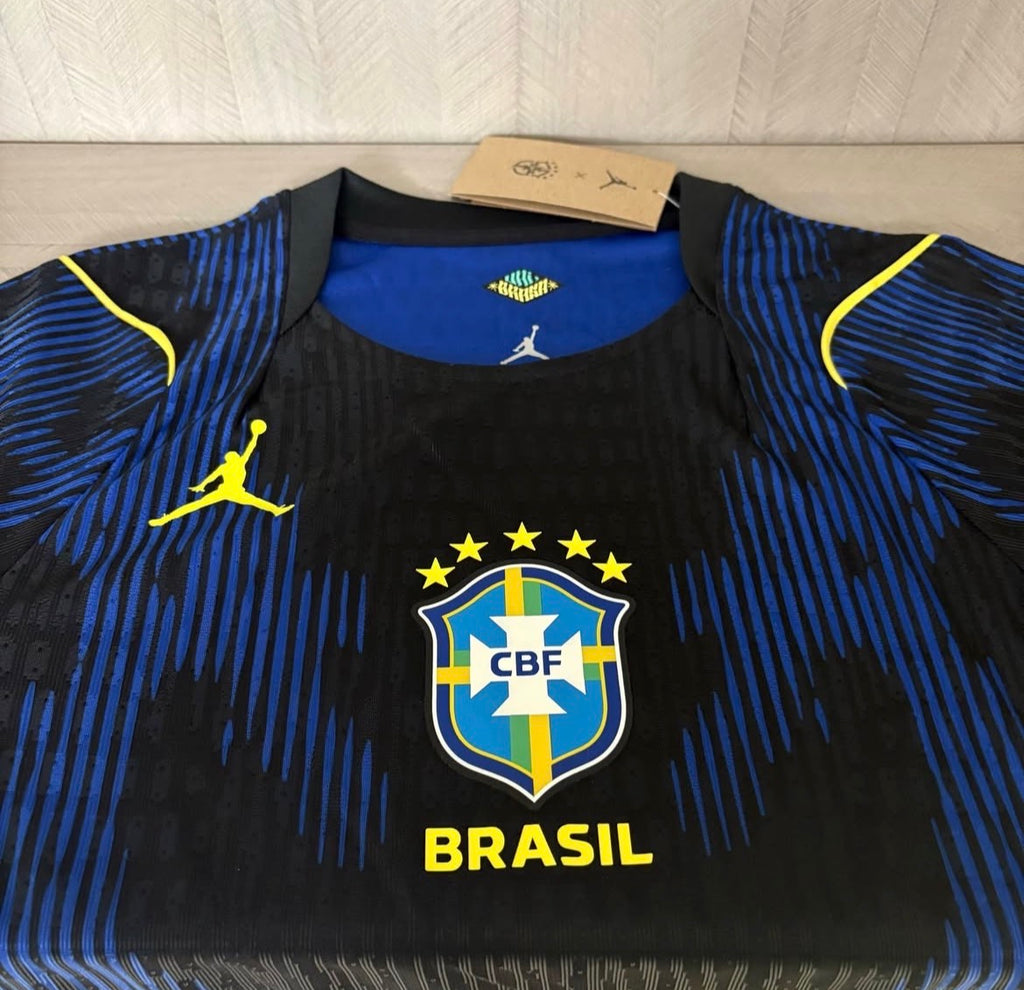 Camisa Jordan Seleção Brasileira Uniforme II Jogado Copa do Mundo