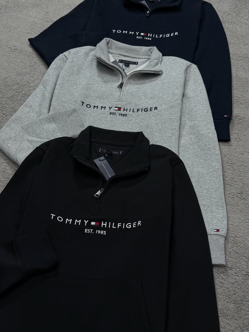 COMBO KIT 3 BLUSAS MEIO ZÍPER TOMMY