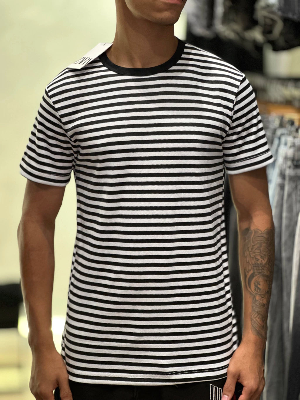 Camiseta Listrada Zara