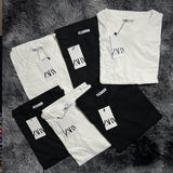 6 Camisetas Zara Basic Original