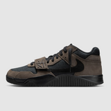Tênis NK Travis Scott CJ1 T-Rexx Black and Dark Mocha