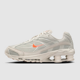 Tênis NK Shox Ride 2 Light Bone and Turf Orange