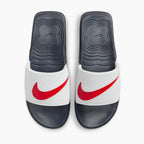 Chinelo NK Air Max Cirro Azul e Branco
