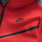 Jaqueta NK Tech Fleece Vermelho