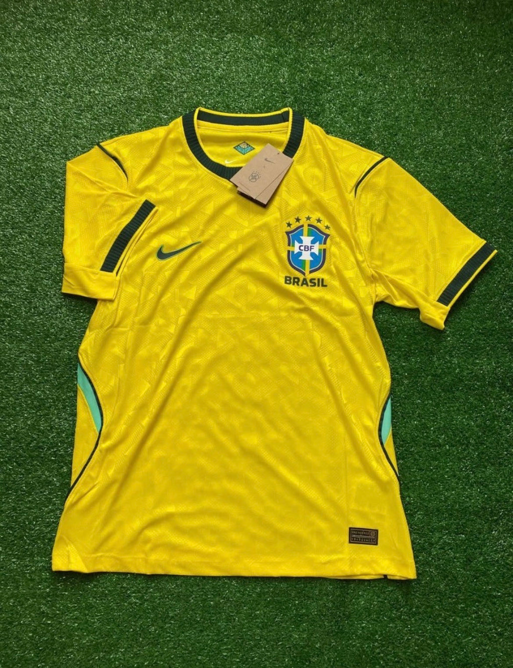 Camisa NK Seleção Brasileira Uniforme I Torcedor Copa do Mundo