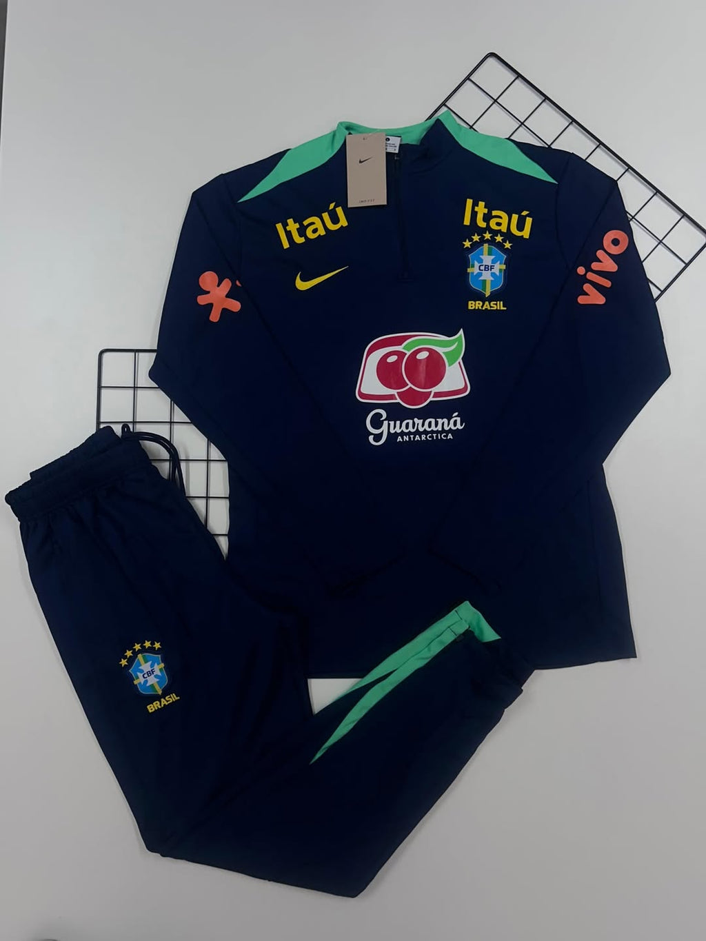 Agasalho Seleção Brasileira Oficial de Treino