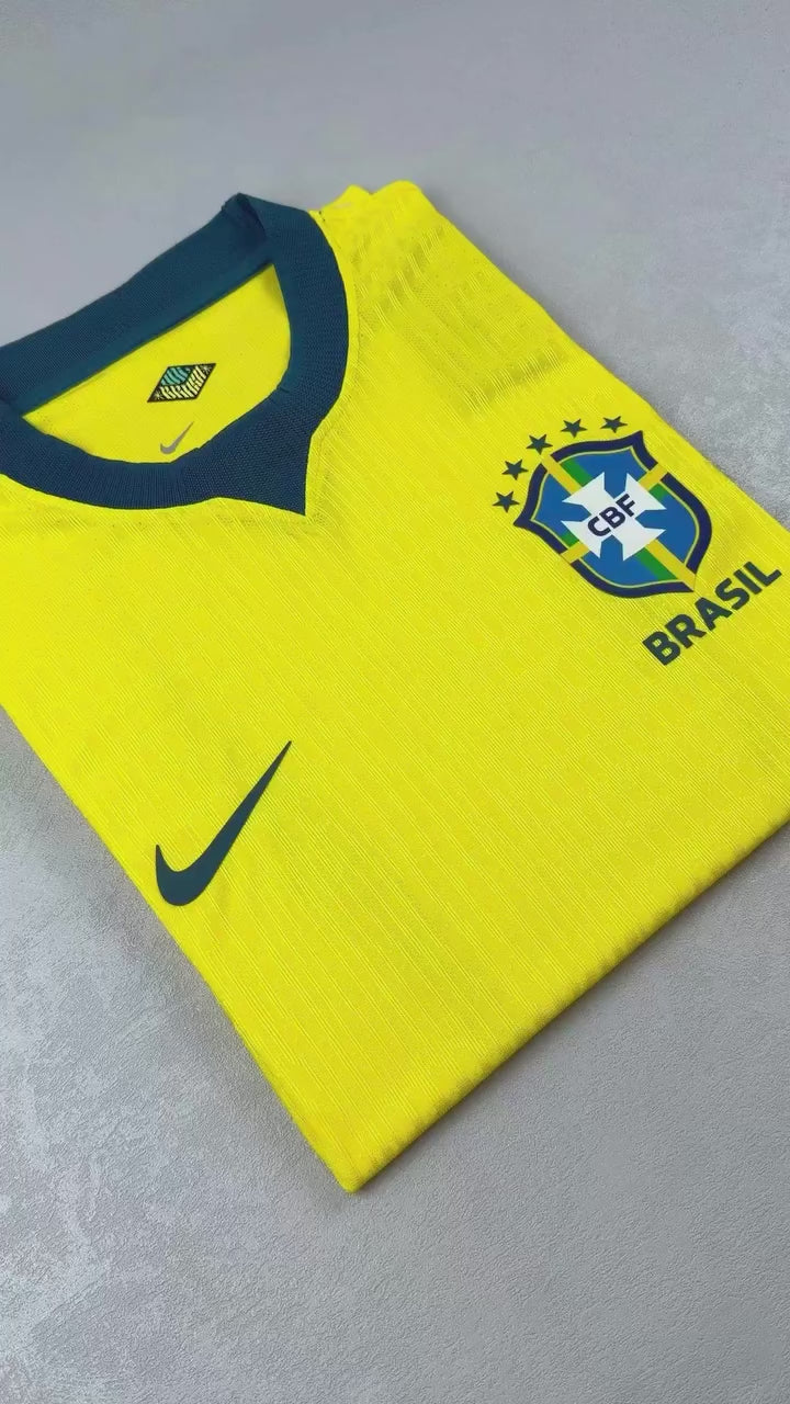 Camisa NK Seleção Brasileira Uniforme I Jogador Copa do Mundo