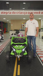 Buggy Elétrico Infantil - Maverick X3 - 24v - 2 Lugares